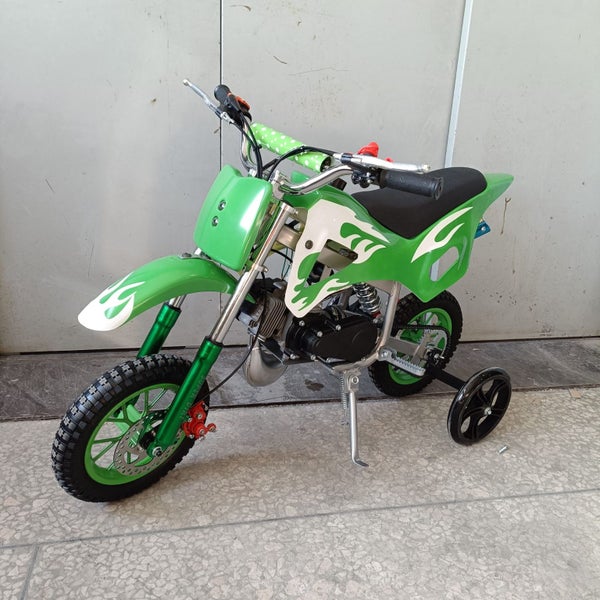 49CC KIDS DIRT BIKE POCKET 2 STROKE MINI MOTOR MONKEY ATV TOYS GREEN Carousel 2