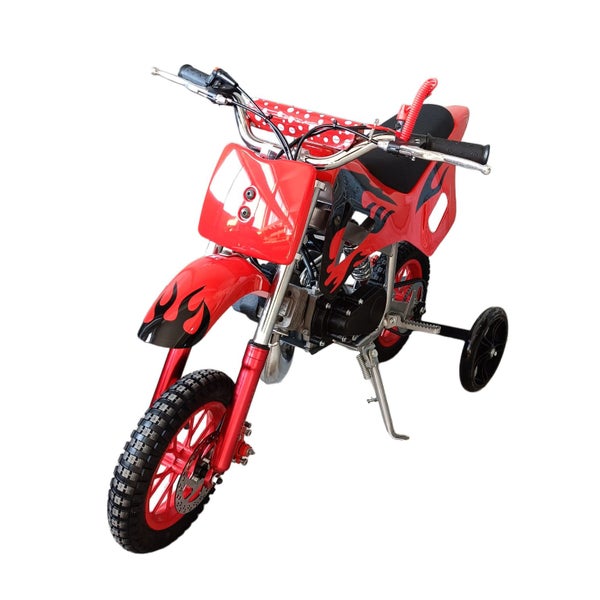 Red Mini Motor Kids Dirt Bike Pocket Motorcycle Monkey ATV Toys 49CC 2 Stroke Carousel 1