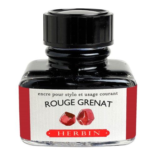 Herbin Writing Ink 30ml Rouge Grenat Carousel 1