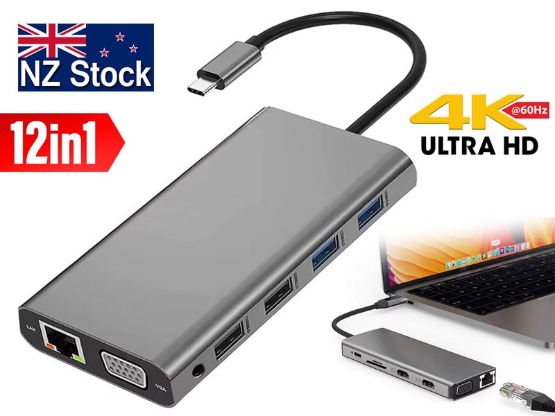 USB C Hub (Auckland Stock) Carousel 1
