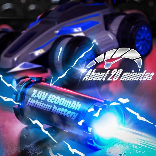 360 Degree Rotating 4WD RC Cars with Lights Music Carousel 2
