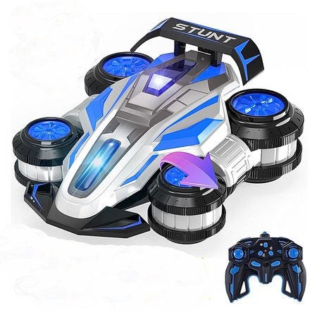 360 Degree Rotating 4WD RC Cars with Lights Music Carousel 6