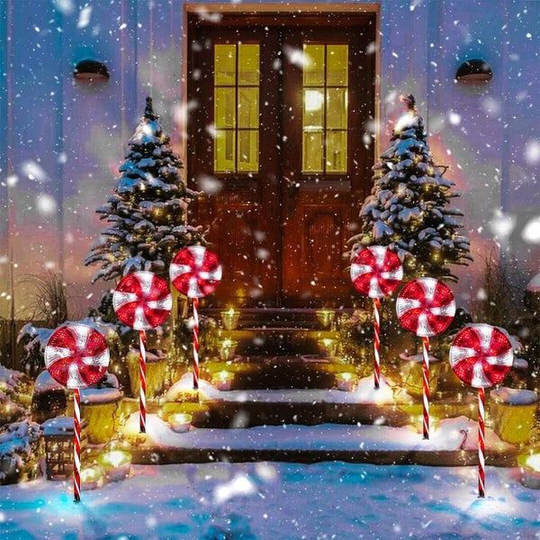 Christmas Outdoor Decorations Outside Christmas Decoration for Walkway Carousel 1
