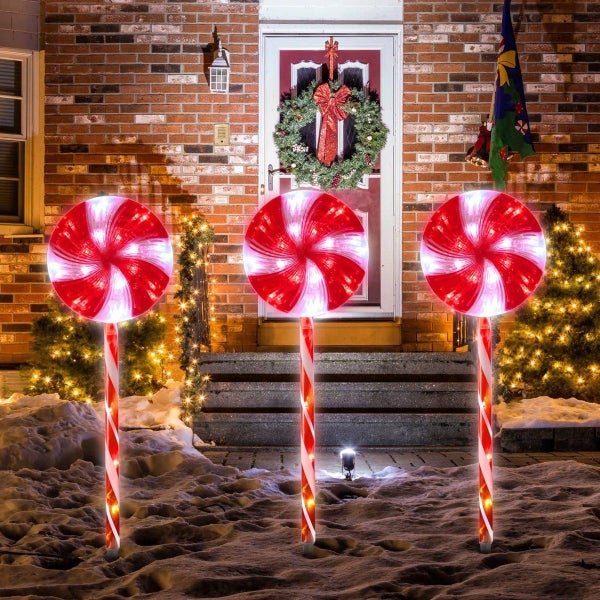 Christmas Outdoor Decorations Outside Christmas Decoration for Walkway Carousel 2