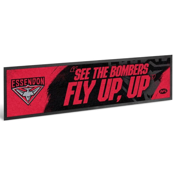 Essendon Bombers AFL Team Song Bar Mat Runner Carousel 1