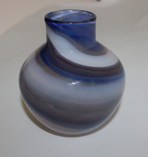 +++ SIGNED ART GLASS VASE +++ Carousel 2