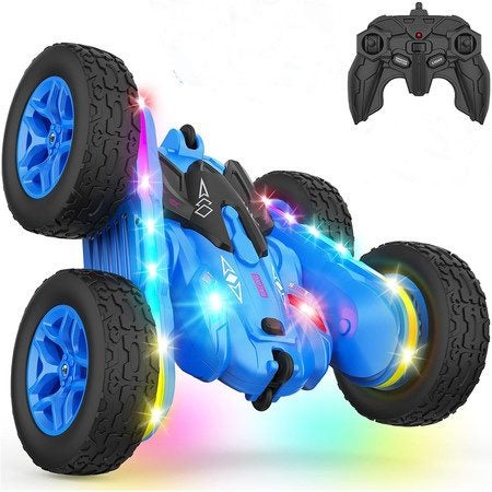 New Upgraded Strip Lights and Headlights Car Toys Carousel 4