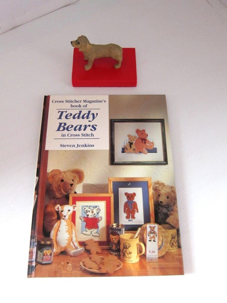 **TEDDY BEARS IN CROSS STITCH - STEVEN JENKINS (HARDCOVER) Carousel 1