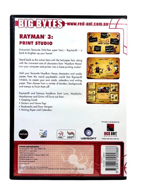 RAYMAN 3 Print Studio (PC) *EXCELLENT* Carousel 2