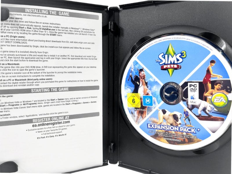 The SIMS 3 PETS Expansion Pack (PC) *MINT COMPLETE* Carousel 3
