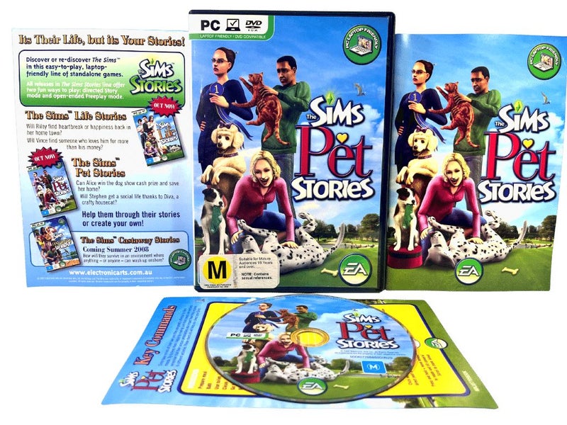The SIMS PET STORIES (PC) *MINT COMPLETE* Carousel 1