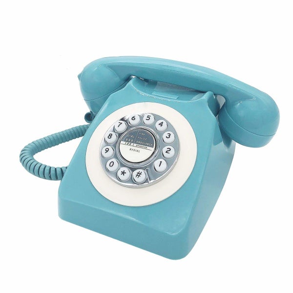 Corded Retro Phone TelPal Vintage Old Phones Classic 1930s Antique Landline Carousel 1