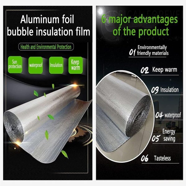 Double-Layer Aluminium Bubble Foil Insulation Carousel 2