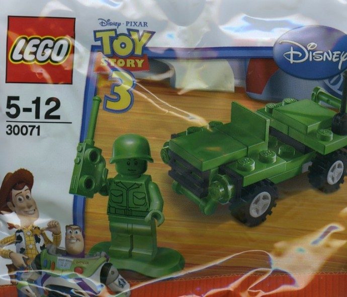 30071 Army Jeep - Polybag Carousel 1