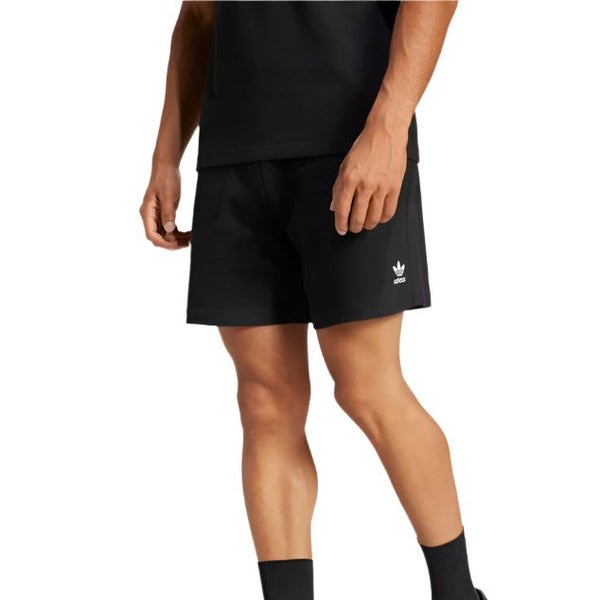 adidas All Blacks Essentials Waffle Shorts Mens - All Black Carousel 1