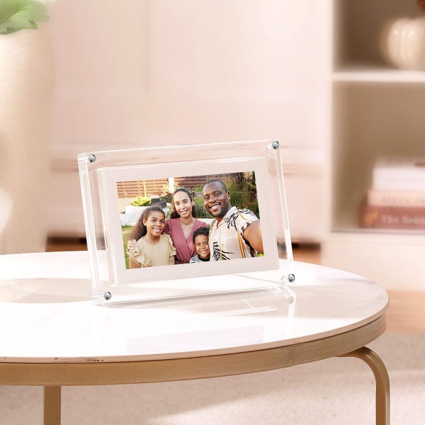 7 inch WiFi Digital Picture Frame 8GB Memory Auto Rotate Carousel 2