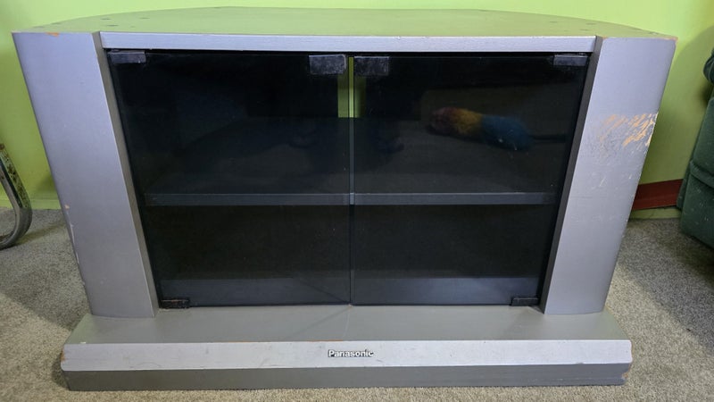 Solid Panasonic TV Stand/Cabinet Carousel 1