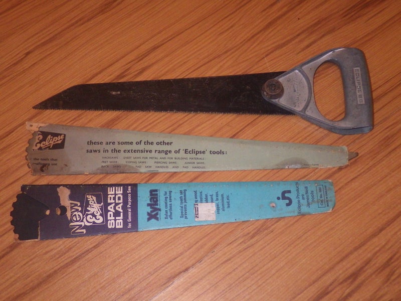 Set of three blades for vintage saw blade set Carousel 1