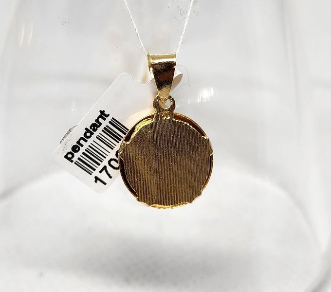 18ct 2-Tone Gold Pendant - 2.3gm - 170673 Carousel 2