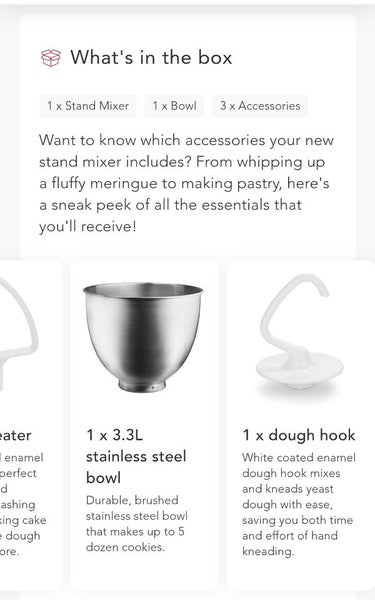 KitchenAid Artisan Stand Mixer Carousel 5
