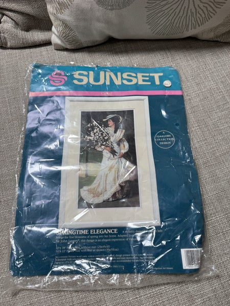 Vintage Embroidery Kit - 1990s - $1 NO RESERVE Carousel 1