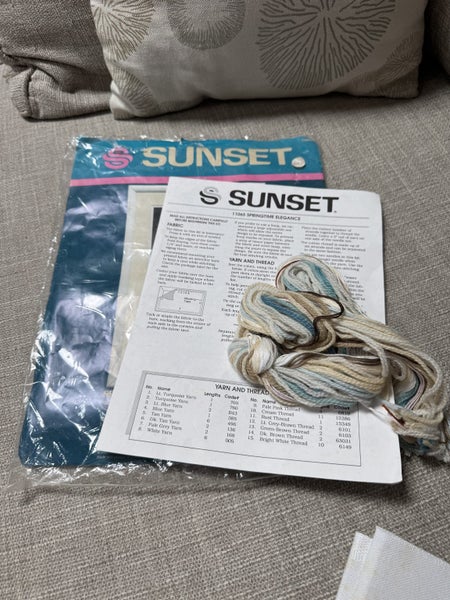 Vintage Embroidery Kit - 1990s - $1 NO RESERVE Carousel 2