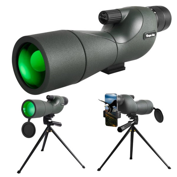 25-75x60 Telescope Spotting Scope Powerful Zoom Monocular FMC BAK4 Waterproof... Carousel 2