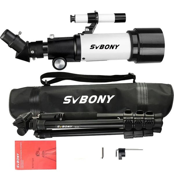 SVBONY SV501P Telescope for Beginners Adults, Astronomical Refracting Telesco... Carousel 7