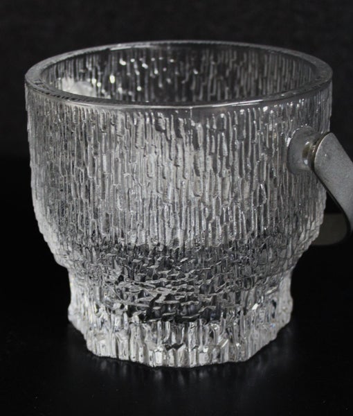 +++ VINTAGE ART GLASS ICE BUCKET +++ Carousel 1