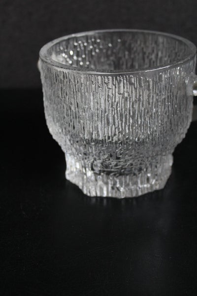 +++ VINTAGE ART GLASS ICE BUCKET +++ Carousel 13