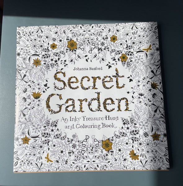 Johanna Basford Secret Garden Adult Colouring Book Carousel 1