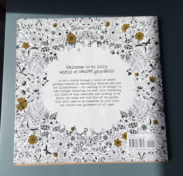 Johanna Basford Secret Garden Adult Colouring Book Carousel 6