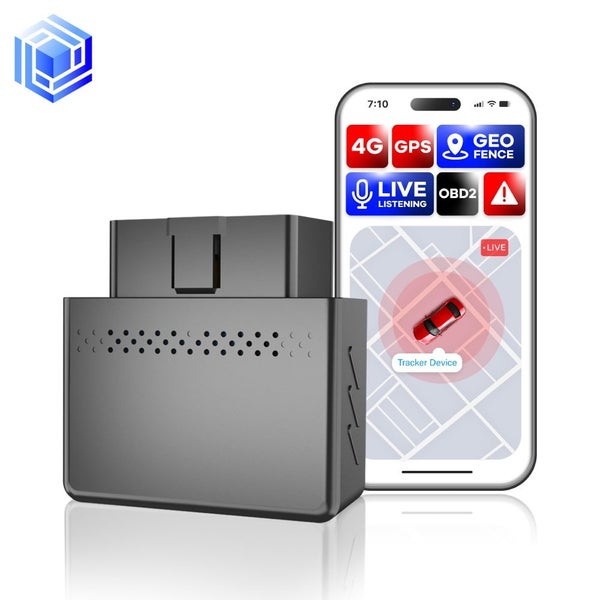 GPS Tracker 4G Remote Listening Device OBD2 Spy Hidden Tracking Vehicle Carousel 1