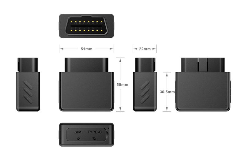 GPS Tracker 4G Remote Listening Device OBD2 Spy Hidden Tracking Vehicle Carousel 6