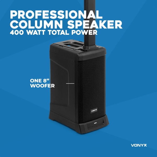 Column Speaker System with Cover Carousel 11