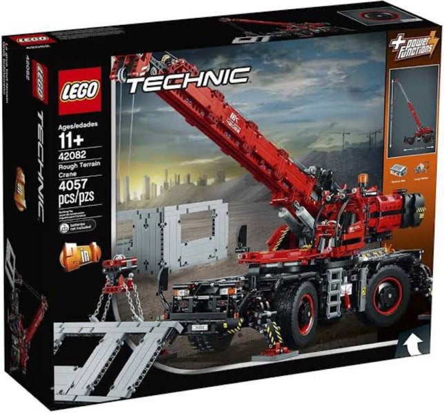 LEGO Technic 42082 Rough Terrain Crane Brand New Carousel 1