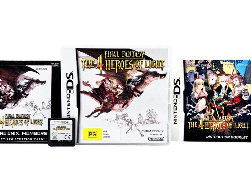 Final Fantasy: The 4 Heroes of Light (DS) *NEW - MINT COLLECTOR'S* Carousel 1