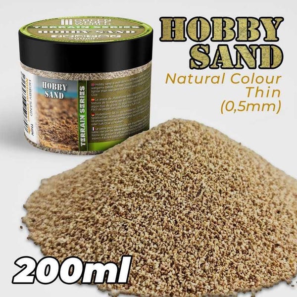 GSW: Thin Hobby Sand - Natural (200ml) Carousel 1
