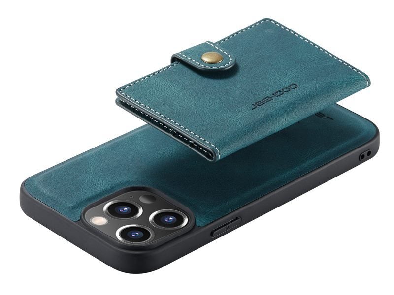 Magnetic Detachable Kickstand Wallet Case Cover for Apple iPhone 13 Pro 6.1" Carousel 4