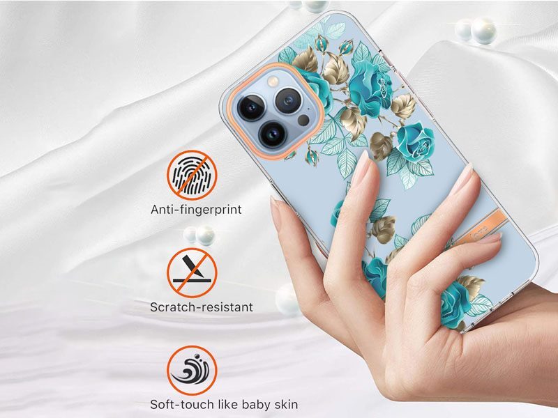 Case Cover for iPhone 13 Pro Flower Carousel 2