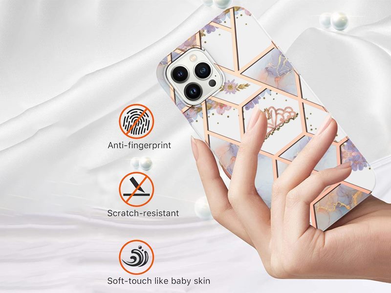 Case Cover for iPhone 14 Pro Max Marble Carousel 2