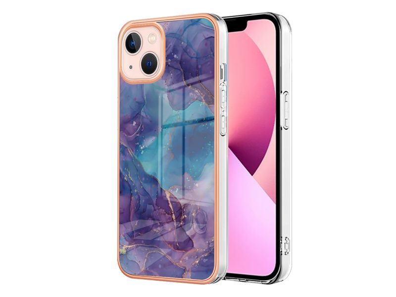 Case Cover for iPhone 13 Mini Marble Carousel 1