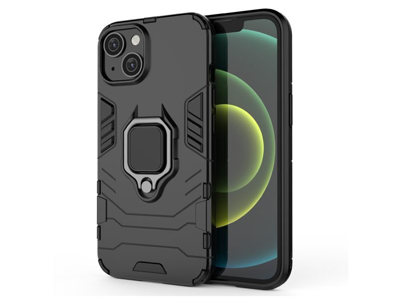Kickstand Case Cover for iPhone 13 6.1" Black Carousel 1