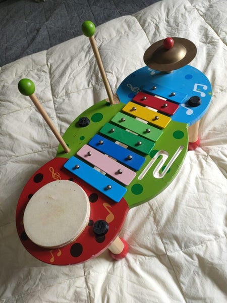 Wooden xylophone toy musical instrument Carousel 1