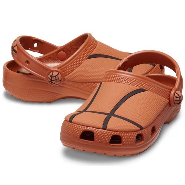 Crocs Kids - Youths BasketBall Classic Clog K Brown Sandals Carousel 1
