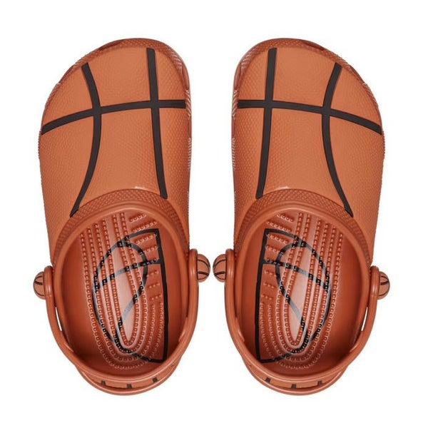 Crocs Kids - Youths BasketBall Classic Clog K Brown Sandals Carousel 2