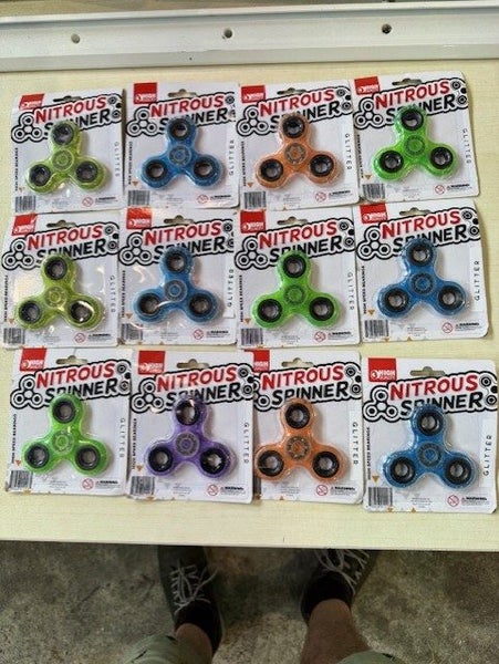 12 x Nitrous Fidget Spinners Carousel 1