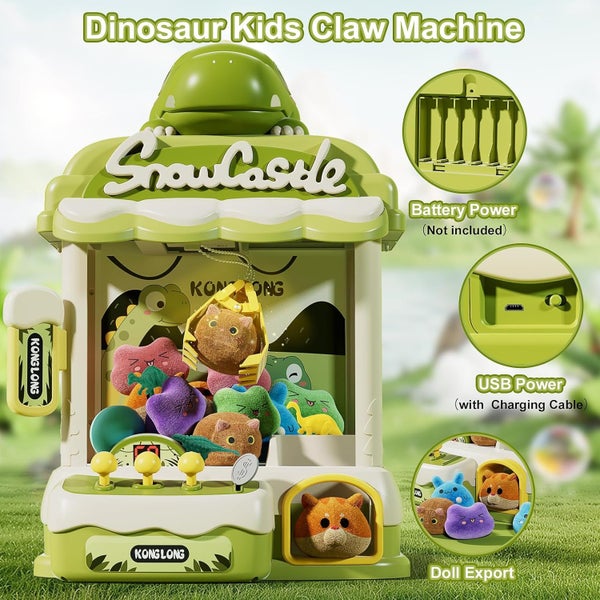 Claw Machine for Kids Electronic Arcade Game Machine for kids Age 3+ Years Carousel 1
