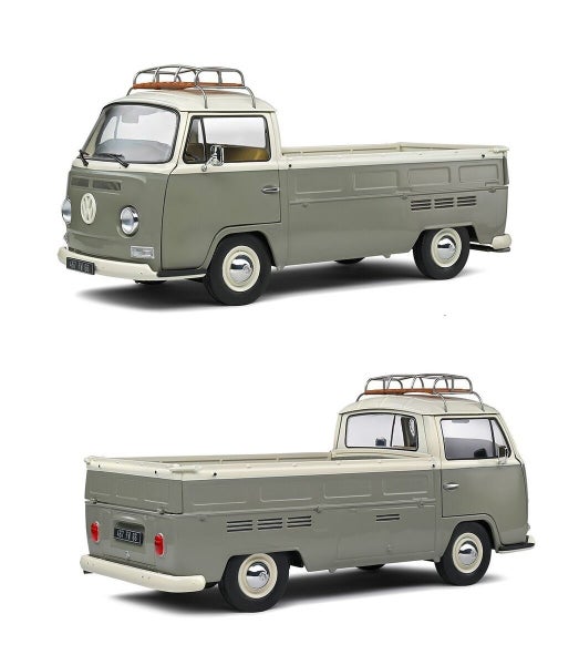 1/18 1968 Volkswagen T2 Pickup - Colour: Grey/White Carousel 1