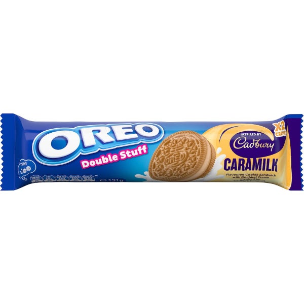 Oreo Caramilk Cookies Biscuits Limited Edition 131g Carousel 1